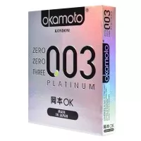 Kondom Okamoto Platinum 0.03 Made in Japan 2s