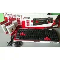 Combo Keyboard Votre + Mouse Votre + Mousepad