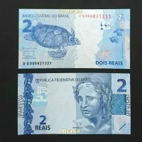Uang Brazil Brasil 2 reais