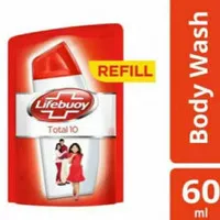Lifebuoy sabun cair 60ml antibakterial bodywash harga grosir murah