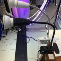 fiting jepit + lampu halogen led fiting lampu lukisan lampu spotlight