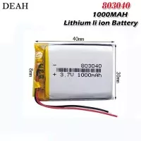 Baterai Battery Li Ion 3.7V 1000mah GPS DRONE IPAD dll