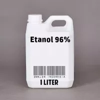 Etanol Murni 96% Antiseptik Disinfektan 1 Liter