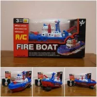 Mainan Remote Control Perahu Boat - RC Perahu Fire Boat
