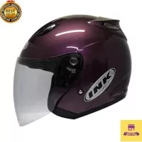 Helm BEST1 INK Centro Half Face Ungu SNI keren terbaru