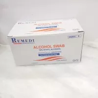 Tisu Alkohol/ Alcohol Swab Remedi