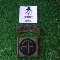 Patch US ARMY 82nd AIRBONE SUBDUED