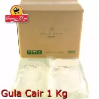 Gula Cair 1KG - Fruktosa HFS 55% - Simple Syrup - Khusus Gojek - Grab
