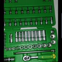 (B2T)Tekiro kunci sock set 58pcs (6-24mm) box plastik 3/8" DR/socket
