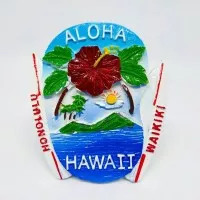 Magnet Kulkas Aloha Hawaii