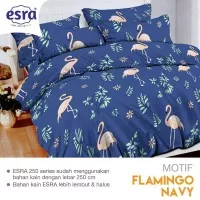 Kain Bahan Sprei Meteran Katun Esra Motif Flamingo