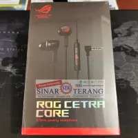 HEADSET EARPHONE ASUS ROG CETRA CORE ORIGINAL RESMI INDONESIA