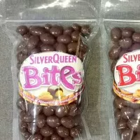 coklat Silverqueen bites almond berat 500 gr