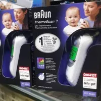 braun thermoscan 7 infrared thermometer termometer telinga anak bayi