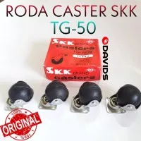 Roda Etalase Lemari Caster Troli Bulat Karet Skk Turbo 2 Inch 5cm