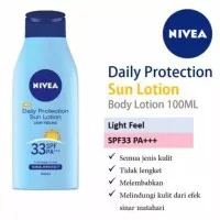 Nivea Daily Protection Sun Lotion Spf 33 PA++ 100ml
