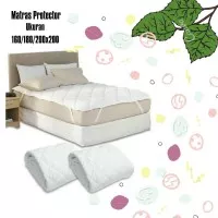 MATRAS protector putih ukuran 160x200 cm murah terlaris