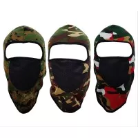 Masker Buff Motif Ninja Army - Masker Ninja Masker Motor Best Seller