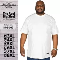 kaos pria jumbo 5XL 4XL 3XL kaos pria big size XXXXXL XXXXL XXXL XXL -