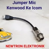 Jumper Mic Kenwood Ke Icom 8pin Cb To Rj45 Tr9130 To ic 2300 2200 2100