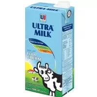 susu ultra milk plain 1000ml