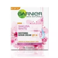 Garnier sakura white serum cream spf30