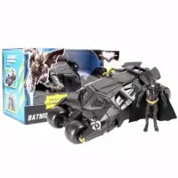 Batmobile With Batman Action Figure Set 2 Mainan Mobil Car Pajangan