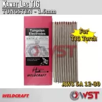 KAWAT LAS TUNGSTEN 1,6 MM KAWAT LAS TIG 1,6 MM 10PCS