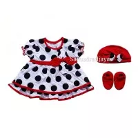 Dress bayi baju set pakaian anak perempuan fashion rok bayi cewek lucu