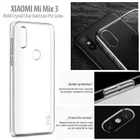 Xiaomi Mi Mix 3 IMAK Clear Hardcase Hard Case Casing Cover Bening Ori