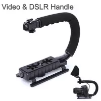 Stabilizer Kamera Grip Video Handle Gimbal DSLR GoPro XT-375