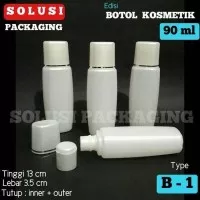 BOTOL SABUN TONER TIPE B1 90 ML /BOTOL KOSMETIK/BOTOL PLASTIK