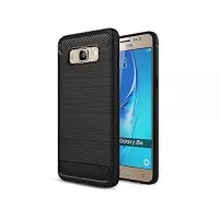 Samsung Galaxy J5 2016 J510 Slim Fit Carbon Rubber Soft Case Silikon