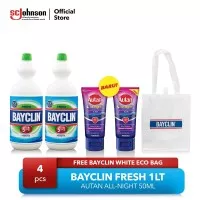 BAYCLIN FRESH 1LT & Autan All Night FREE Bayclin White EcoBag