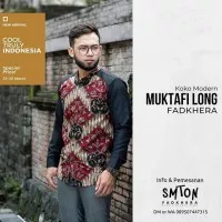 Kemeja Koko Batik Fadkhera - Muktafi Long - XXL