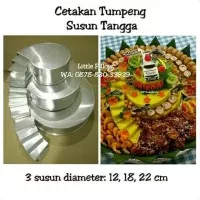 Cetakan Tumpeng Susun Tangga m8d