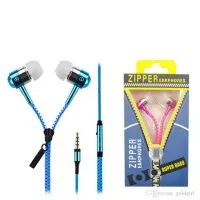 Headset Handsfree Zipper / Earphone Zipper - Earphone Murah