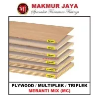 Triplek / Plywood / Multiplek Meranti MC 9mm Super