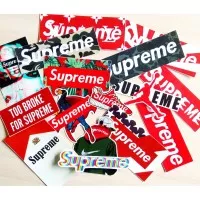 Sticker Supreme / Stiker Hypebeast Supreme