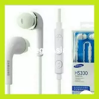 Handsfee headset Samsung HS330 Original (kuping karet + tombol volume)