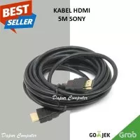 KABEL HDMI 5 METER SONY - HDMI CABLE 5 M SONY ORIGINAL MURAH