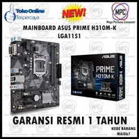 Motherboard Asus PRIME H310M-K Intel LGA-1151 mATX DDR4 Resmi
