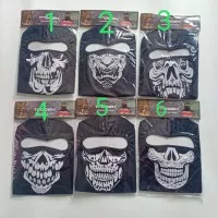 masker pelindung mulut dan wajah/balaklapa/masker ninja/bandana.