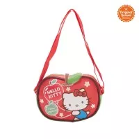Sling Bag Hello Kitty I Love Apple Red
