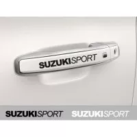 Stiker Handle Pintu Mobil Suzuki Sport Logo - Car Decal Sticker
