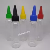 Botol PET Tinta Kerucut 100ml Eceran (bisa untuk cat akrilik/acrylic )