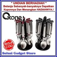 Oxone OX-9100 Sendok - Garpu Set Stainless 24 Pcs