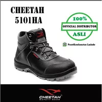 Sepatu Safety Cheetah Safety Shoes 5101HA (Black and Grey)