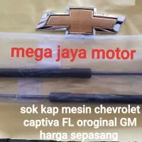 sokbeker shock kap mesin chevrolet captiva FL original GM hrg sepasang