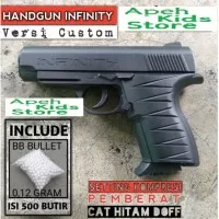 Airsoft Gun Spring. Pistol Infinity Versi Custom. mainan tembak tembak